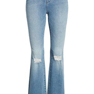 Good American Good Flare Ripped 501 Jeans